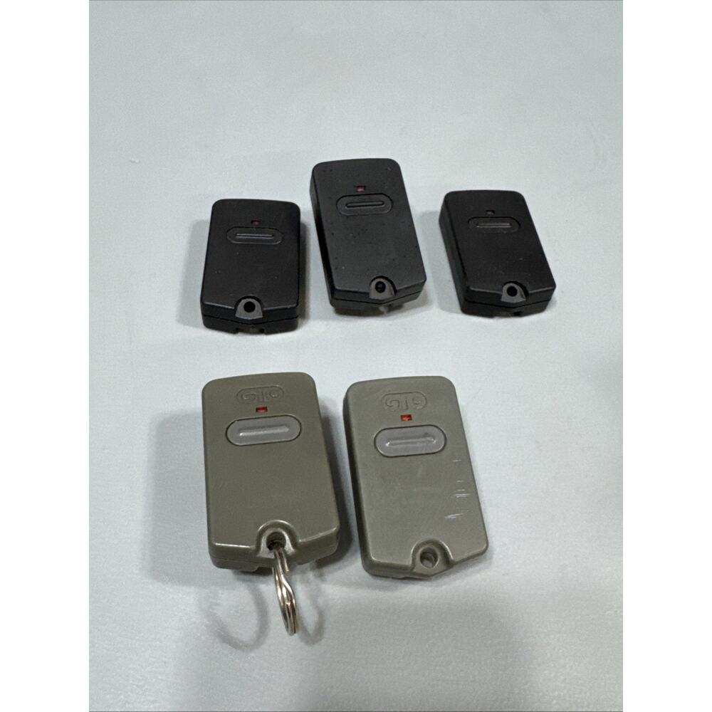 Remotes for GTO Mighty Mule Gate Opener Transmitter Control Lot Of 5
